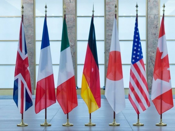 Лидеры G7 проведут видеоконференцию по ситуации на украинско-российской границе 24 февраля