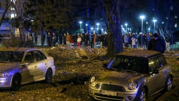 Украинский беспилотник рухнул в хорватском Загребе