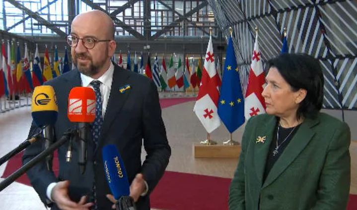 სალომე ზურაბიშვილი – ევროკავშირისთვის მნიშვნელოვანია, რომ გაგრძელდეს ჩვენი გზა ევროპისკენ, მივიღოთ ზომები და რეფორმები რაც აუცილებელია სალომე ზურაბიშვილი – ევროკავშირისთვის მნიშვნელოვანია, რომ გაგრძელდეს ჩვენი გზა ევროპისკენ, მივიღოთ ზომები და რეფორმები რაც აუცილებელია
