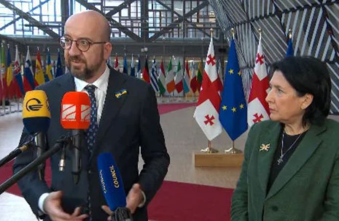 Саломе Зурабишвили — Для ЕС важно, чтобы наш путь к Европе продолжался, чтобы мы приняли меры и реформы, которые необходимы | Саломе Зурабишвили — Для ЕС важно, чтобы наш путь к Европе продолжался, чтобы мы приняли меры и реформы, которые необходимы |