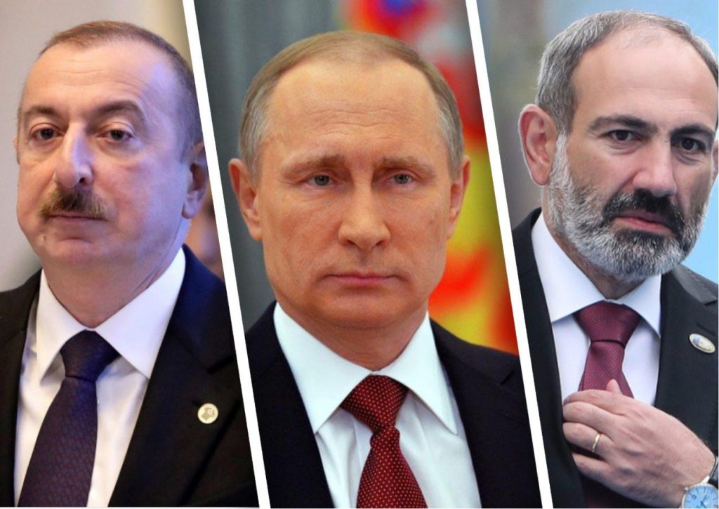 Վերահաստատվել է եռակողմ պայմանավորվածությունների կատարման կարևորությունը. Պուտինը հեռախոսազրույցներ է ունեցել Փաշինյանի և Ալիևի հետ Վերահաստատվել է եռակողմ պայմանավորվածությունների կատարման կարևորությունը. Պուտինը հեռախոսազրույցներ է ունեցել Փաշինյանի և Ալիևի հետ