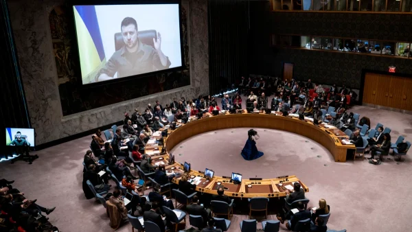 Президент Зеленский на Совбезе ООН: «Нет такого военного преступления, которого россияне не совершили бы в Буче» |