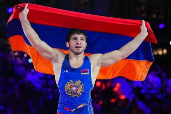 Борец греко-римского стиля Малхас Амоян стал чемпионом Европы, победив в финале турецкого борца |