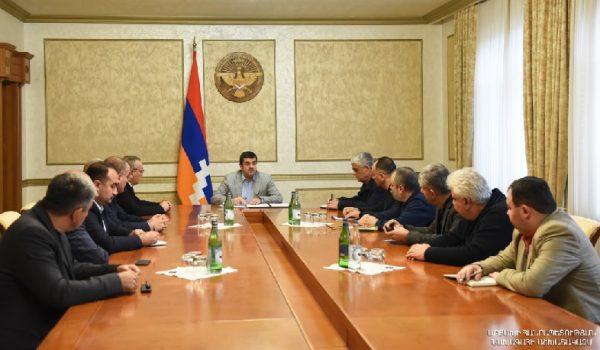 Քննարկվել են Արցախի շուրջ տեղի ունեցող արտաքին քաղաքական վերջին զարգացումները
		29.10.2022 . Արցախ