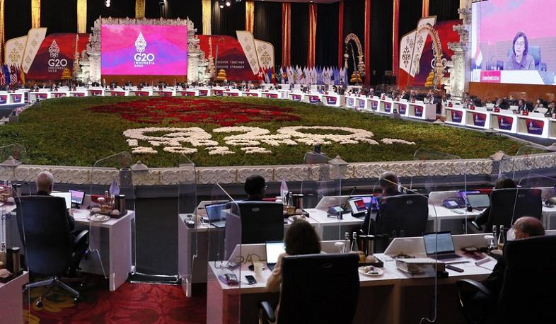 Պուտինի տեսաուղերձը G20-ին և APEC-ին նախատեսված չէ. Պեսկով
11.11.2022 . Միջազգային Պուտինի տեսաուղերձը G20-ին և APEC-ին նախատեսված չէ. Պեսկով
11.11.2022 . Միջազգային