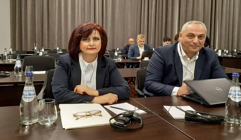Քաղաքաշինության կոմիտեի նախագահի տեղակալը Վրաստանում մասնակցել է էներգաարդյունավետության բարելավման թեմայով ՄԱԿ-ի աշխատաժողովին
24.11.2023 . Տարածաշրջան Քաղաքաշինության կոմիտեի նախագահի տեղակալը Վրաստանում մասնակցել է էներգաարդյունավետության բարելավման թեմայով ՄԱԿ-ի աշխատաժողովին
24.11.2023 . Տարածաշրջան