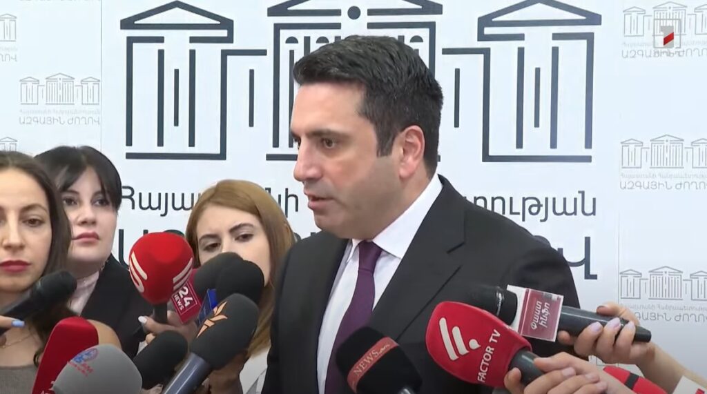 Մենք հետաքրքրված ենք խաղաղության պայմանագրի կնքմամբ և աշխատելու ենք, որ այն իրականություն դառնա. Ալեն Սիմոնյան Մենք հետաքրքրված ենք խաղաղության պայմանագրի կնքմամբ և աշխատելու ենք, որ այն իրականություն դառնա. Ալեն Սիմոնյան