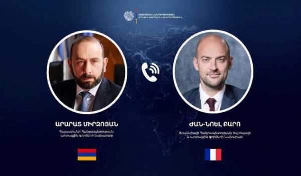 Միրզոյանն ու Բարոն քննարկել են տարածաշրջանային հարցեր