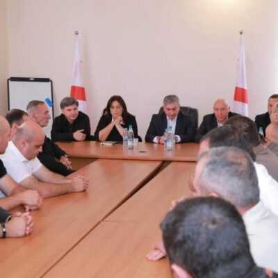 Նինոծմինդայում քննարկվել են ընթացիկ և նախատեսվող ծրագրերը